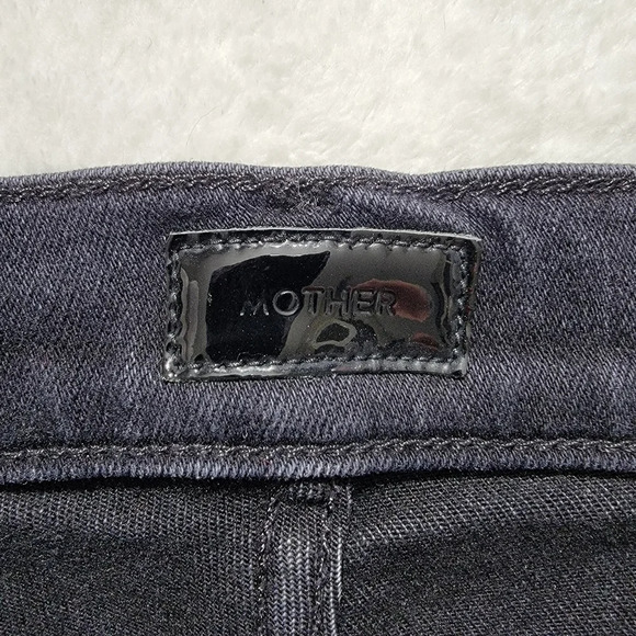 Mother Denim The Right Away Rider Straight Leg Jean In Encounters At Night Sz 27 - Picture 11 of 16